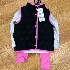 Puma toddler girl outfit set size 3T nwt